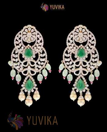 DIAMOND EARRINGS-HANGINGS