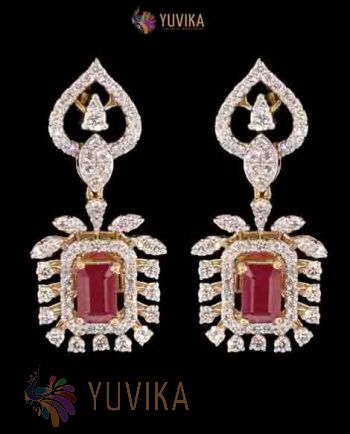 DIAMOND EARRINGS-HANGINGS