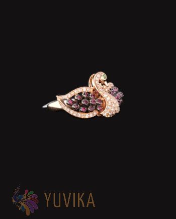 CHIC DIAMOND RUBY RING