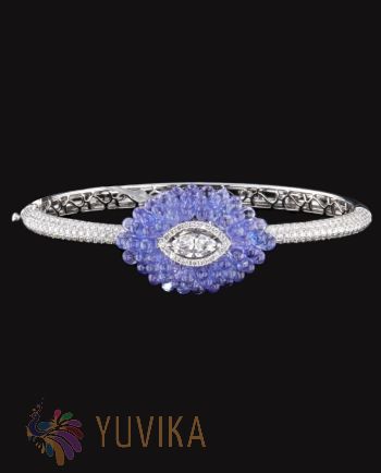 CHIC DIAMOND TANZANITE BRACELET