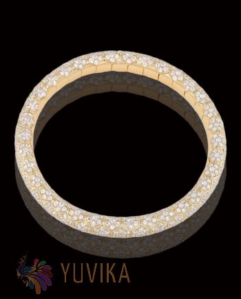 CHIC DIAMOND BANGLE - FLEXIBLE