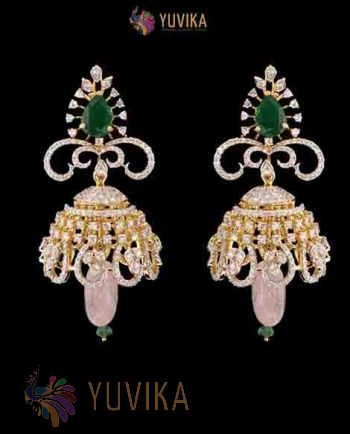 DIAMOND EARRINGS-JHUMKAS