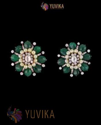 ROSECUT DIAMOND EARRINGS