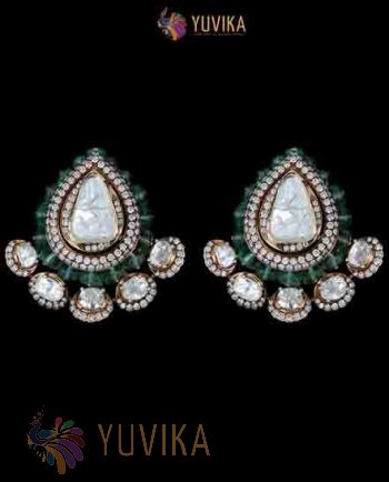 ROSECUT DIAMOND EARRINGS