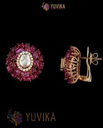 ROSECUT DIAMOND EARRINGS