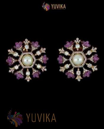 ROSECUT DIAMOND EARRINGS