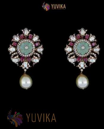 ROSECUT DIAMOND EARRINGS