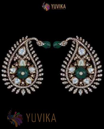 ROSECUT DIAMOND EARRINGS