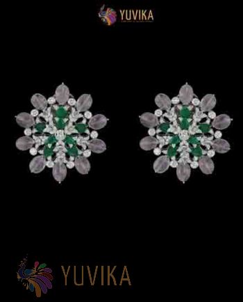 ROSECUT DIAMOND EARRINGS