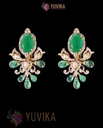 ROSECUT DIAMOND EARRINGS