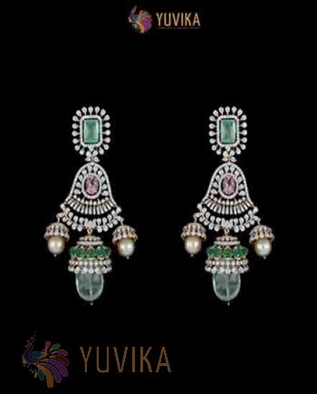 DIAMOND EARRINGS JHUMKA