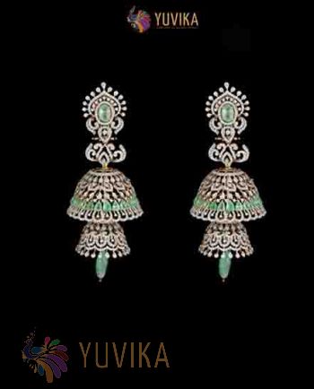 DIAMOND EARRINGS JHUMKA