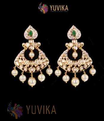 Nakshi Polki Earrings