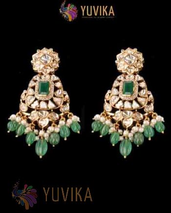 Nakshi Polki Earrings