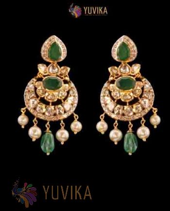 FLAT DIAMOND EARRINGS