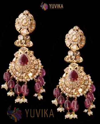 FLAT DIAMOND EARRINGS