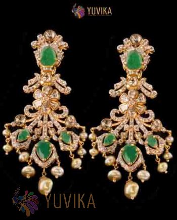 FLAT DIAMOND EARRINGS