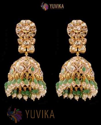 FLAT DIAMOND EARRINGS