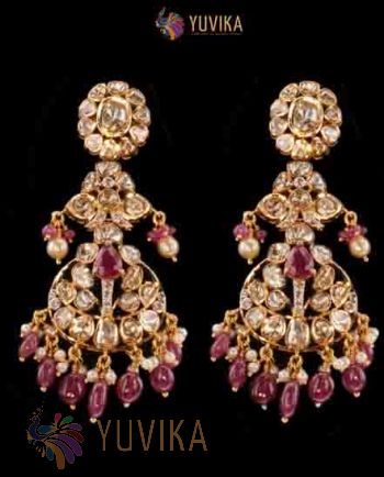 FLAT DIAMOND EARRINGS