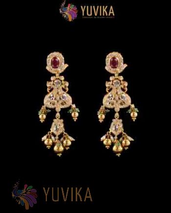 Nakshi Polki Earrings