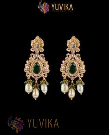 Nakshi Polki Earrings