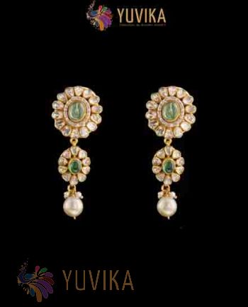 Nakshi Polki Earrings