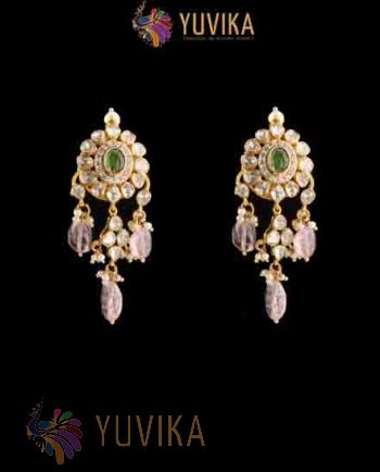 Nakshi Polki Earrings