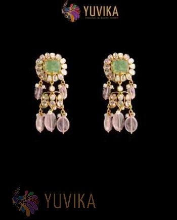 Nakshi Polki Earrings