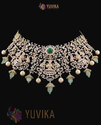 DIAMOND NECKLACE-DETACHABLE CHOKER