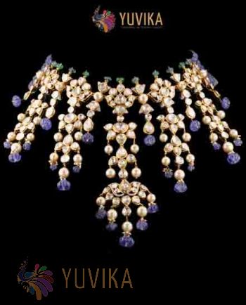DIAMOND POLKI NECKLACE