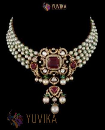 FLAT DIAMOND NECKLACE CHOKER