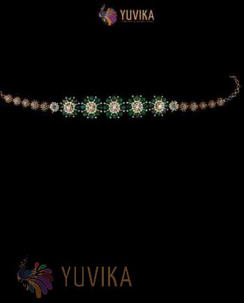 ROSECUT DIAMOND NECKLACE CHOKER