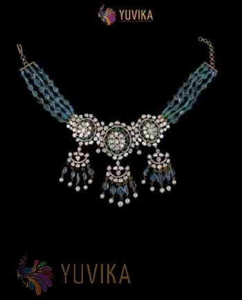 FLAT DIAMOND NECKLACE CHOKER