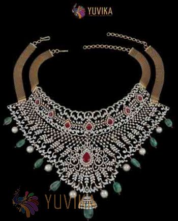 DIAMOND NECKLACE - DETACHABLE CHOKER - PRINCESS