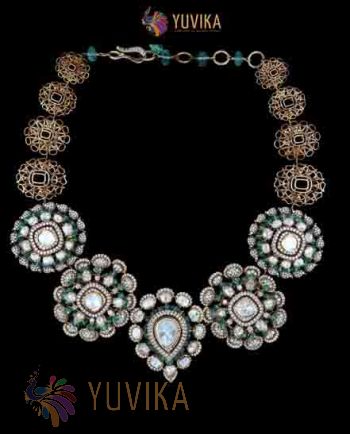ROSECUT DIAMOND NECKLACE PRINCESS