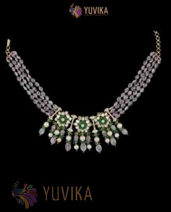 POLKI DIAMOND NECKLACE CHOKER