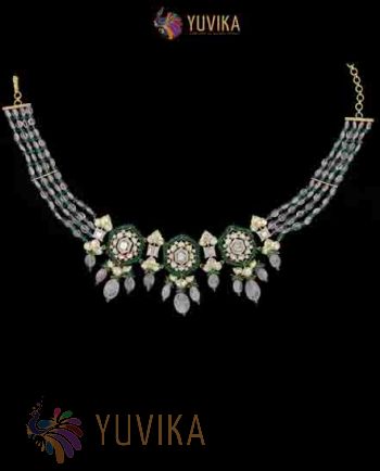 POLKI DIAMOND NECKLACE CHOKER