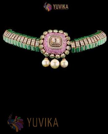 ROSECUT DIAMOND NECKLACE CHOKER