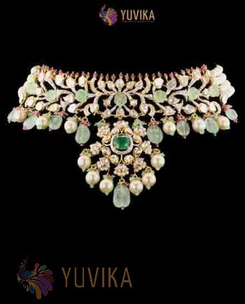 POLKI DIAMOND NECKLACE CHOKER
