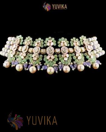 POLKI DIAMOND NECKLACE