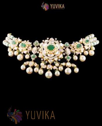 POLKI DIAMOND NECKLACE