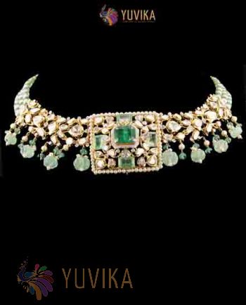 POLKI DIAMOND NECKLACE