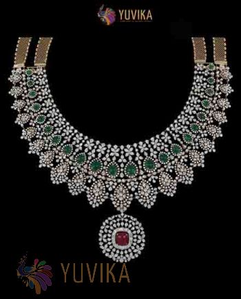 DIAMOND NECKLACE PRINCESS, PENDANT