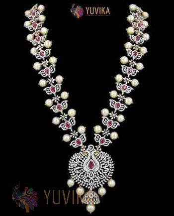 DIAMOND NECKLACE - HARAM - VADDANAM