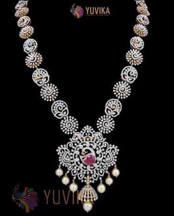 DIAMOND NECKLACE - HARAM - VADDANAM
