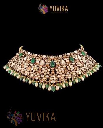 Nakshi Polki Necklace