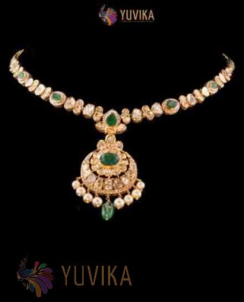 FLAT DIAMOND NECKLACE