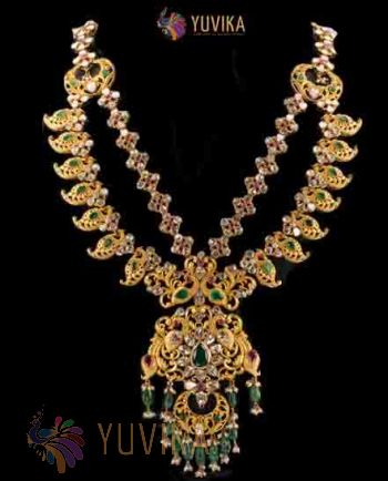 DIAMOND POLKI NECKLACE