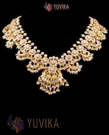 DIAMOND POLKI NECKLACE
