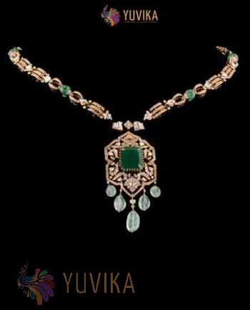 ROSECUT DIAMOND NECKLACE PRINCESS